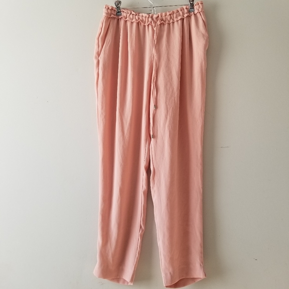 Zara Basic Collection Drawstring Trouser Pants - Picture 5 of 11